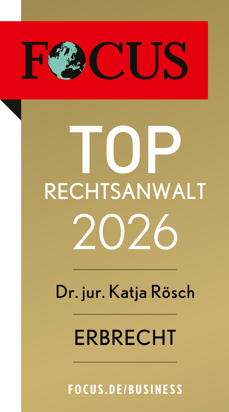 Kanzlei Rösch unter den FOCUS Top Rechtsanwälten 2026